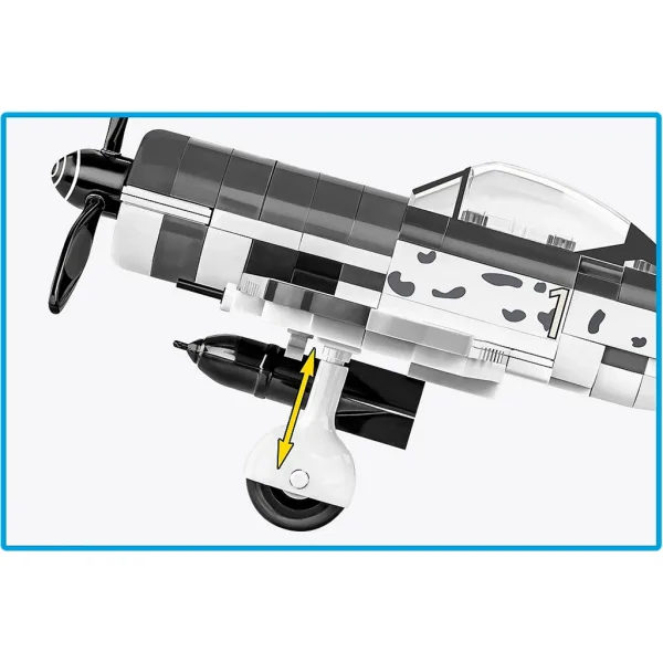 COBI: 2. svetovna vojna Focke-Wulf FW 190 F-8 sestavljivi komplet (5871) slika 3