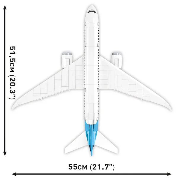 COBI: Boeing 787 Dreamliner sestavljalni komplet – letalo (26603) slika 5