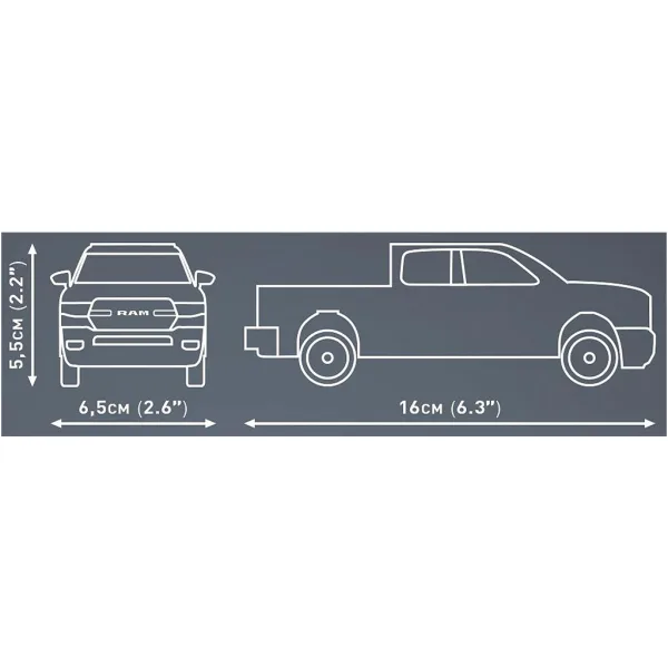 COBI: Dodge RAM 1500 konstrukcijska igrača (24607) slika 5