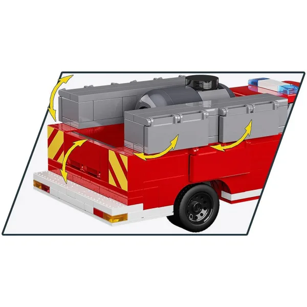 COBI: Dodge RAM 3500 gasilski tovornjak gradbeni komplet (24612) slika 4