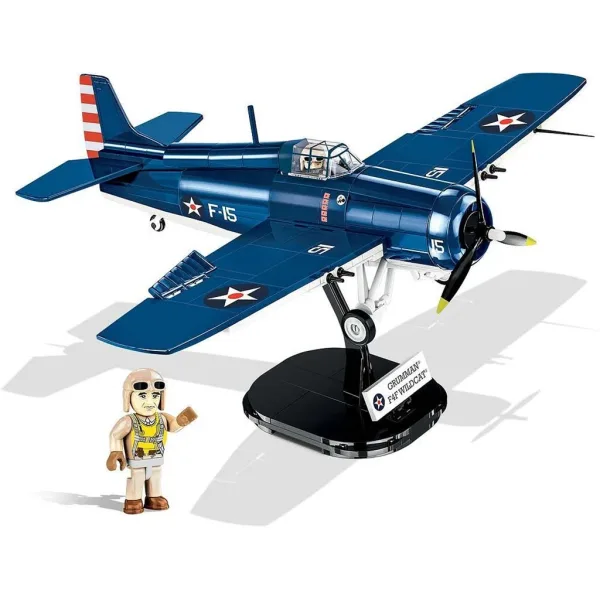 COBI: F4F Wildcat – Northrop Grumman sestavljanka letala (5731) slika 3