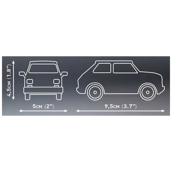COBI: Fiat 126p sestavljiv avtomobilček (24531) slika 4