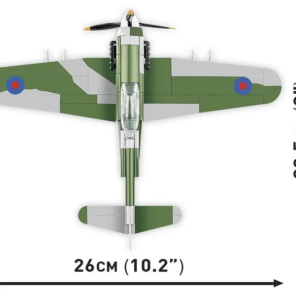 COBI: Gradbena igrača Hawker Typhoon Mk.1B (5864) slika 4