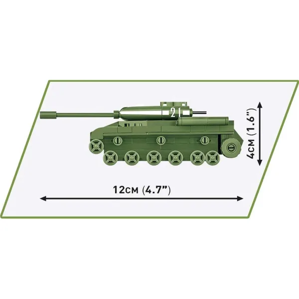 COBI: Gradbena igrača tank IS-2 (3098) slika 4
