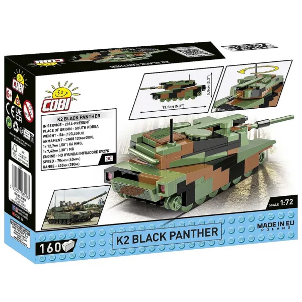COBI: Gradbena igrača tank K2 Black Panther (3107) slika 5