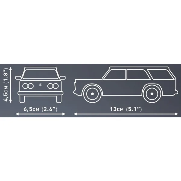 COBI: Gradbeni komplet Polski Fiat 125p Kombi (24603) slika 5
