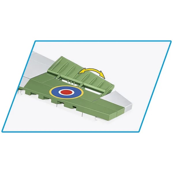 COBI: Gradbeni komplet Spitfire Mk XVI Bubbletop (5865) slika 4