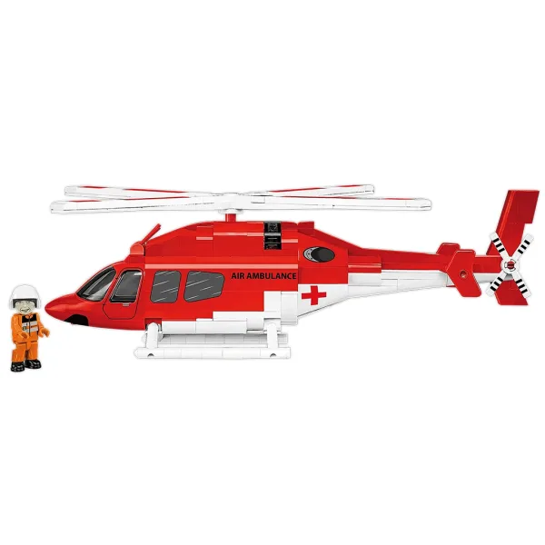 COBI: Gradbeni komplet helikopterja za zračno reševanje Bell 429 (26629) slika 3
