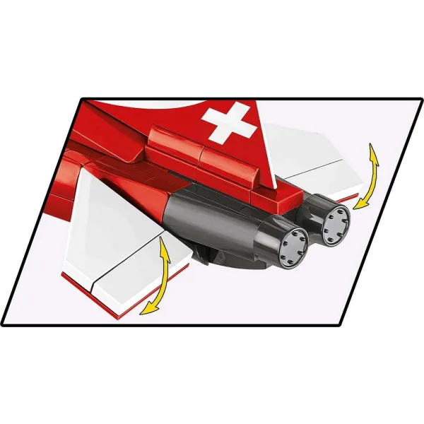 COBI: Gradbeni komplet letala Northrop F-5 Tiger II (5857) slika 5