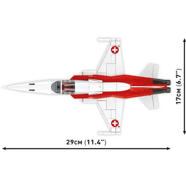 COBI: Gradbeni komplet letala Northrop F-5 Tiger II (5857) slika 6