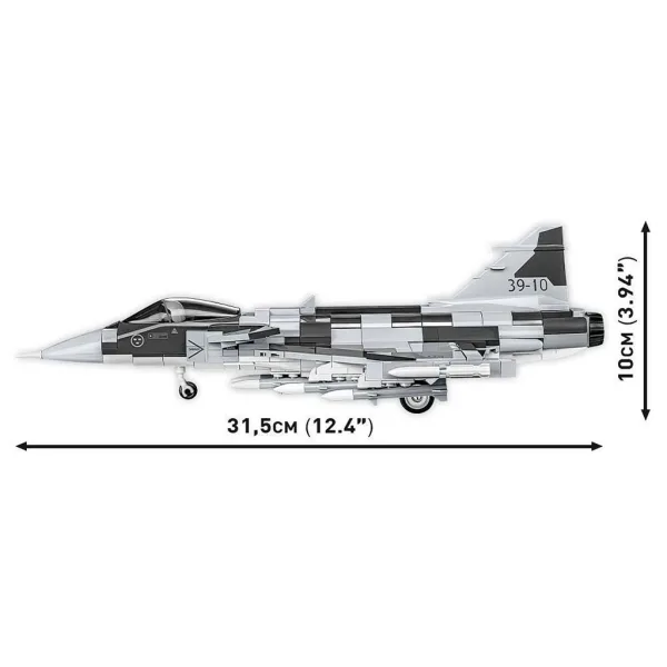 COBI: Gradbeni komplet letala SAAB JAS 39 Gripen E (5820) slika 7