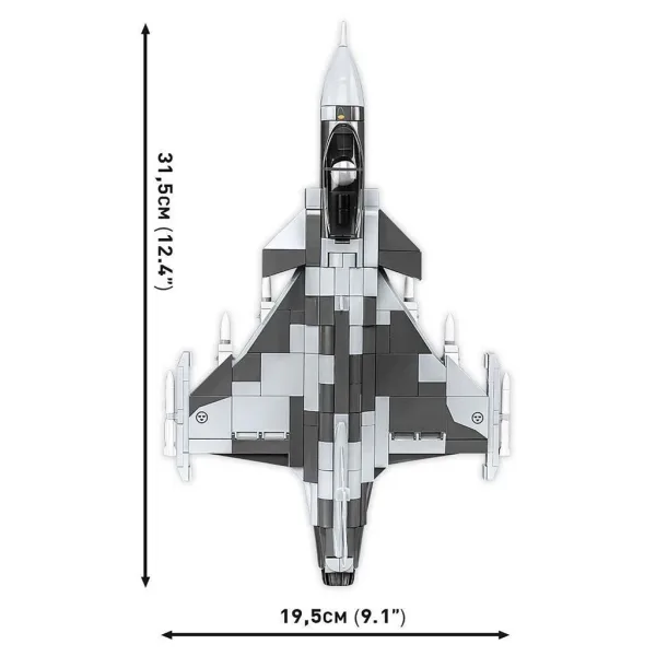 COBI: Gradbeni komplet letala SAAB JAS 39 Gripen E (5820) slika 8