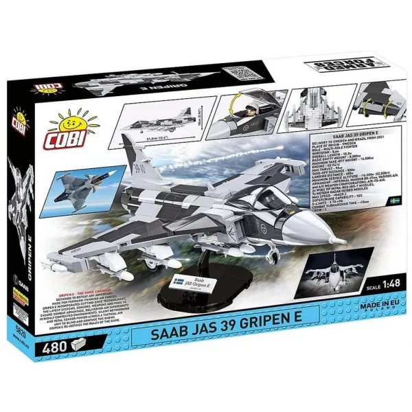 COBI: Gradbeni komplet letala SAAB JAS 39 Gripen E (5820) slika 9