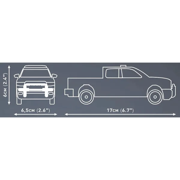 COBI: Gradbeni komplet policijski avto Dodge RAM 1500 (24608) slika 5