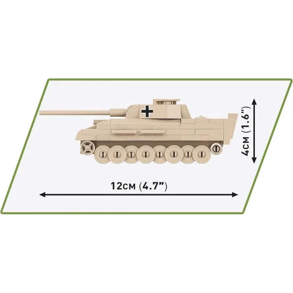 COBI: Gradbeni komplet tank Panzer V Panther (3099) slika 4