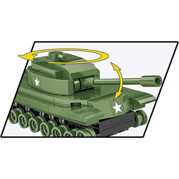 COBI: Gradbeni komplet tank Patton M48 (3104) slika 3