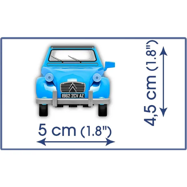 COBI: Gradbeni set Citroën 2CV Type AZ (24511) slika 6