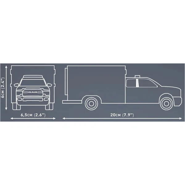 COBI: Gradbeni set Dodge RAM 3500 reševalno vozilo (24609) slika 5