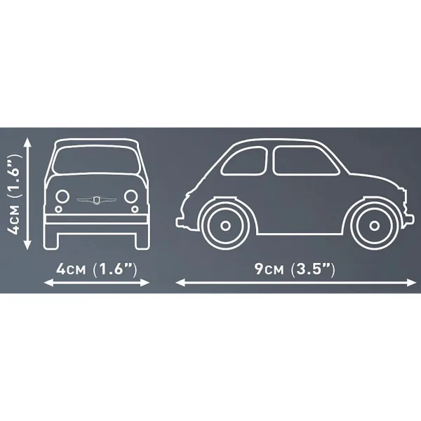 COBI: Gradbeni set Fiat Abarth 595 (24514) slika 3