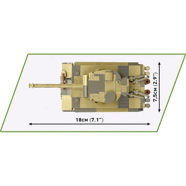 COBI: Gradbeni set Panzer VI Tiger I "131" (2734) slika 6