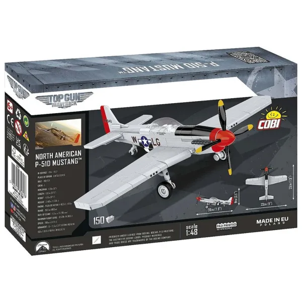 COBI: Gradbeni set letala Mustang P-51D "TOP GUN: Maverick" (5847) slika 4