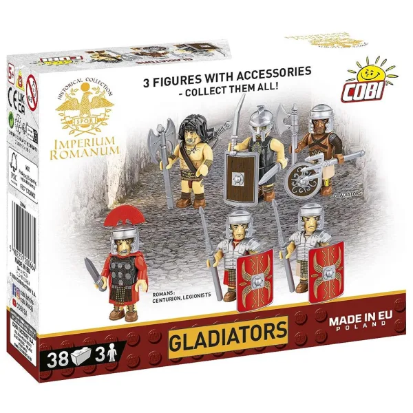 COBI: Imperium Romanum - komplet figuric gladiatorjev (20066) slika 3