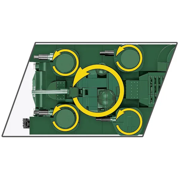 COBI: Konstrukcijska igrača Vickers A1E1 Independent (2990) slika 4