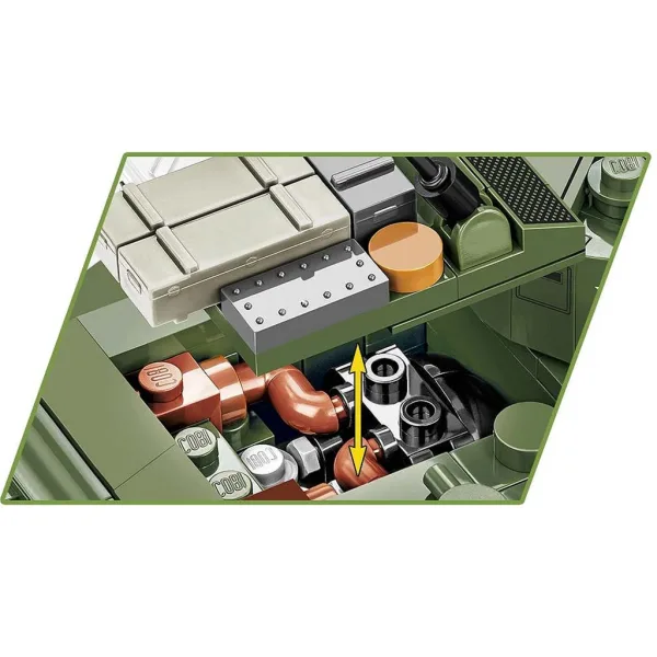 COBI: M3 Stuart bojniška igrača (3129) slika 4