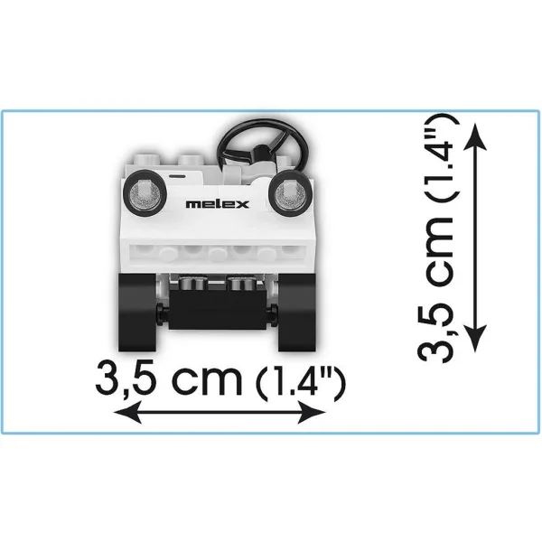 COBI: Melex 212 Golf komplet gradbenih kock (24554) slika 4