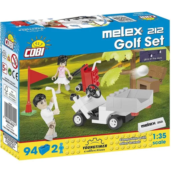 COBI: Melex 212 Golf komplet gradbenih kock (24554) slika 5