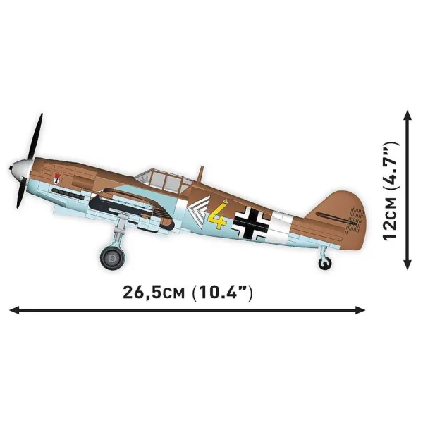 COBI: Messerschmitt Bf 109 G »Gustav« sestavljanka letala (5761) slika 6