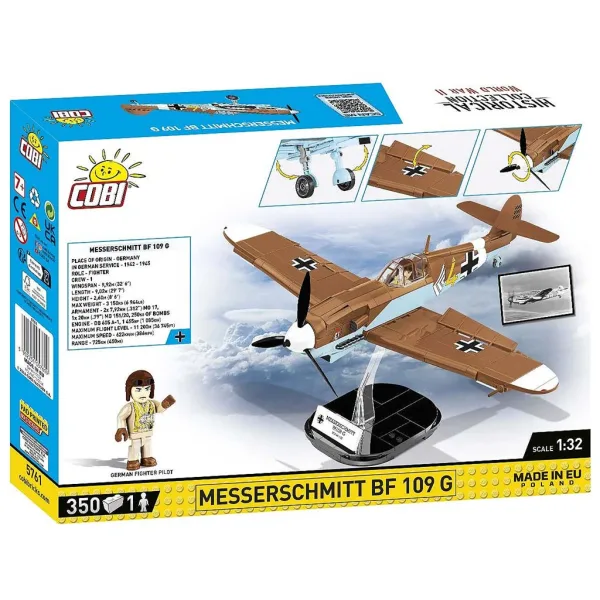 COBI: Messerschmitt Bf 109 G »Gustav« sestavljanka letala (5761) slika 8