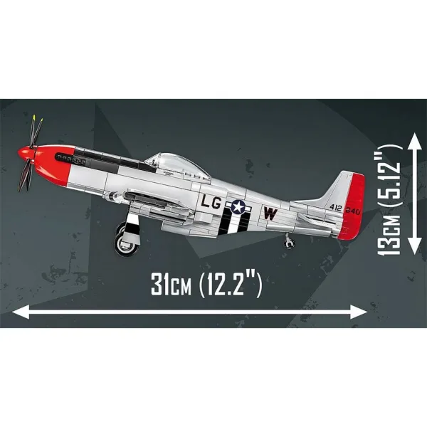 COBI: Mustang P-51D »TOP GUN: Maverick« letalska sestavljanka (5846) slika 4