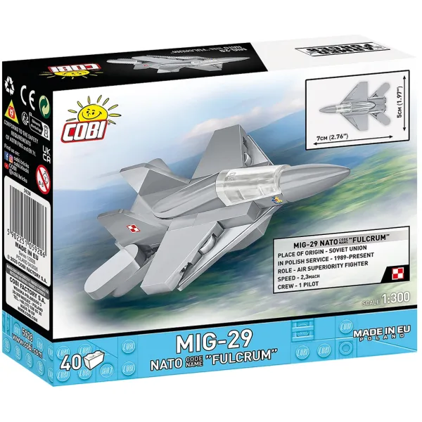COBI: Oborožene sile MiG-29 NATO "Fulcrum" gradbeni komplet (5928) slika 4