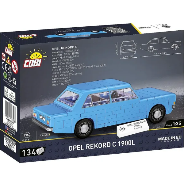 COBI: Opel Rekord C 1900 L gradbeni komplet (24598) slika 3