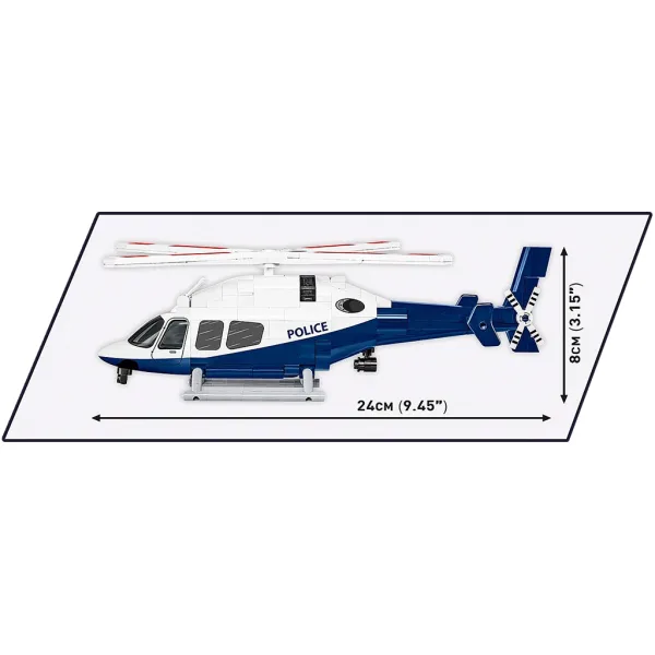 COBI: Policijski helikopter Bell 429 sestavljanka (26630) slika 4