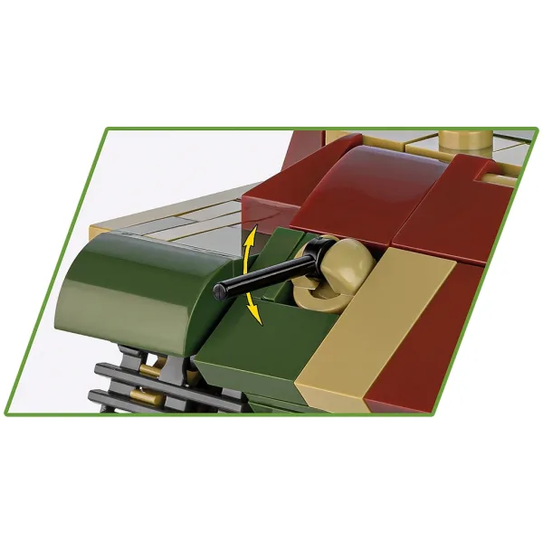 COBI: Pz.Kpfw. VI B Tiger II »Kraljevi tiger« gradbeni set (2732) slika 4