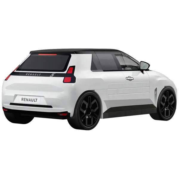 COBI: Renault 5 E-Tech beli avto — sestavljalni komplet (24675) slika 3