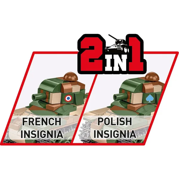 COBI: Renault R-35 sestavljanka (2719) slika 4