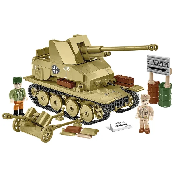 COBI: Sd.Kfz. 139 Marder III tank gradbeni komplet (3131) slika 2