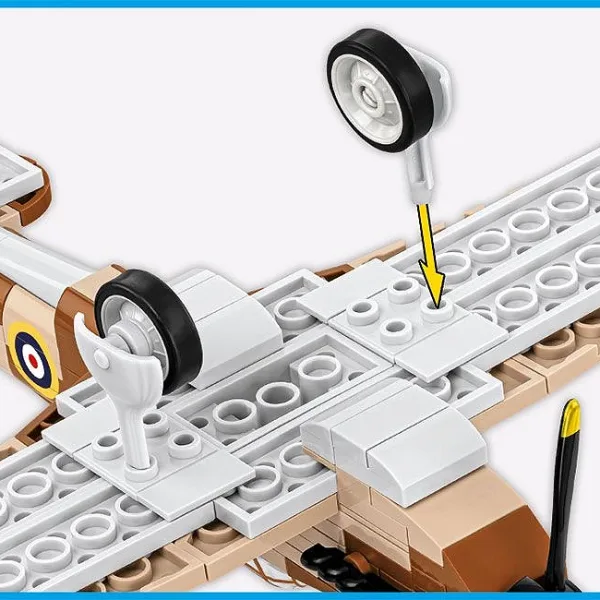 COBI: Sestavljanka letala Hawker Hurricane Mk I (5866) slika 3