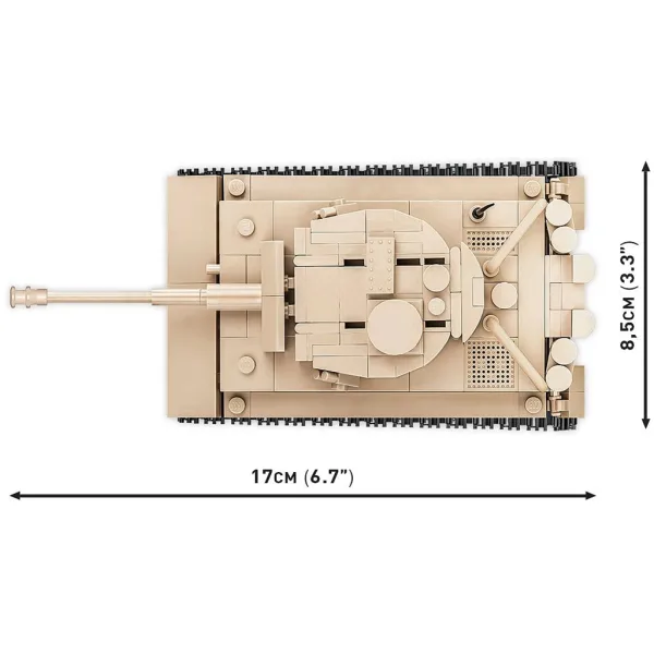 COBI: Sestavljiva igrača tank Pzkpfw VI Tiger 131 (2710) slika 3
