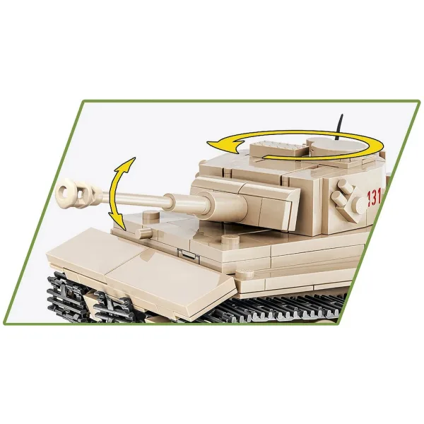 COBI: Sestavljiva igrača tank Pzkpfw VI Tiger 131 (2710) slika 4