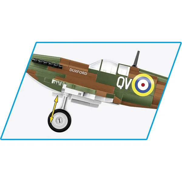 COBI: Spitfire Mk I N3200 Imperial War Museum Duxford letalski gradbeni set (5868) slika 5