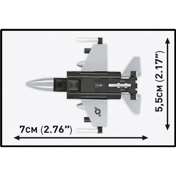COBI: Stavebnica F-16D Fighting Falcon – Oborožene sile (5941) slika 4