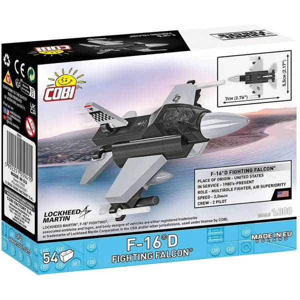 COBI: Stavebnica F-16D Fighting Falcon – Oborožene sile (5941) slika 5