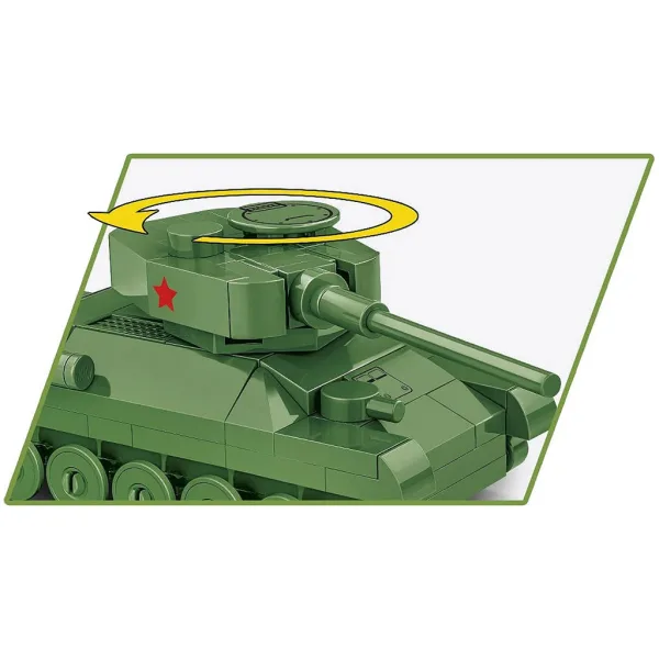 COBI: T-34/85 sovjetski tank komplet za sestavljanje (3092) slika 3