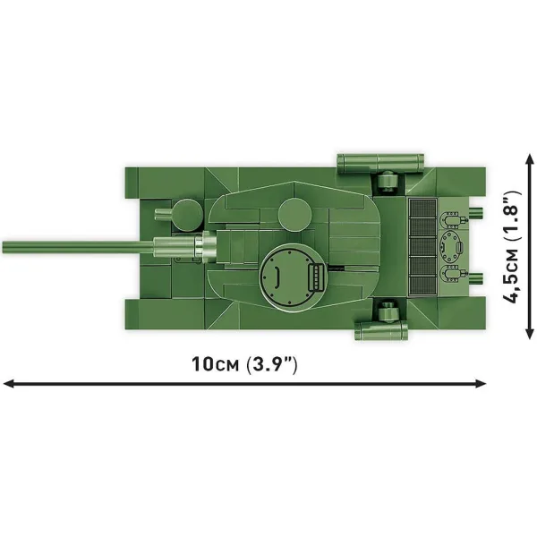 COBI: T-34/85 sovjetski tank komplet za sestavljanje (3092) slika 4