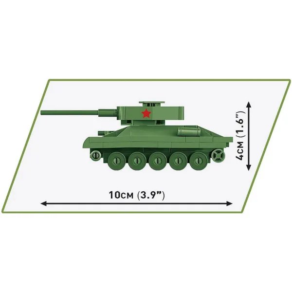 COBI: T-34/85 sovjetski tank komplet za sestavljanje (3092) slika 5