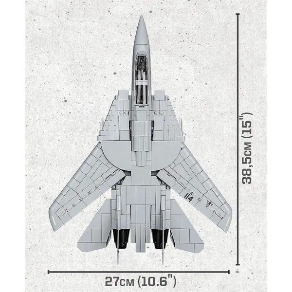 COBI: Top Gun F-14A Tomcat™ komplet za sestavljanje (5811A) slika 7